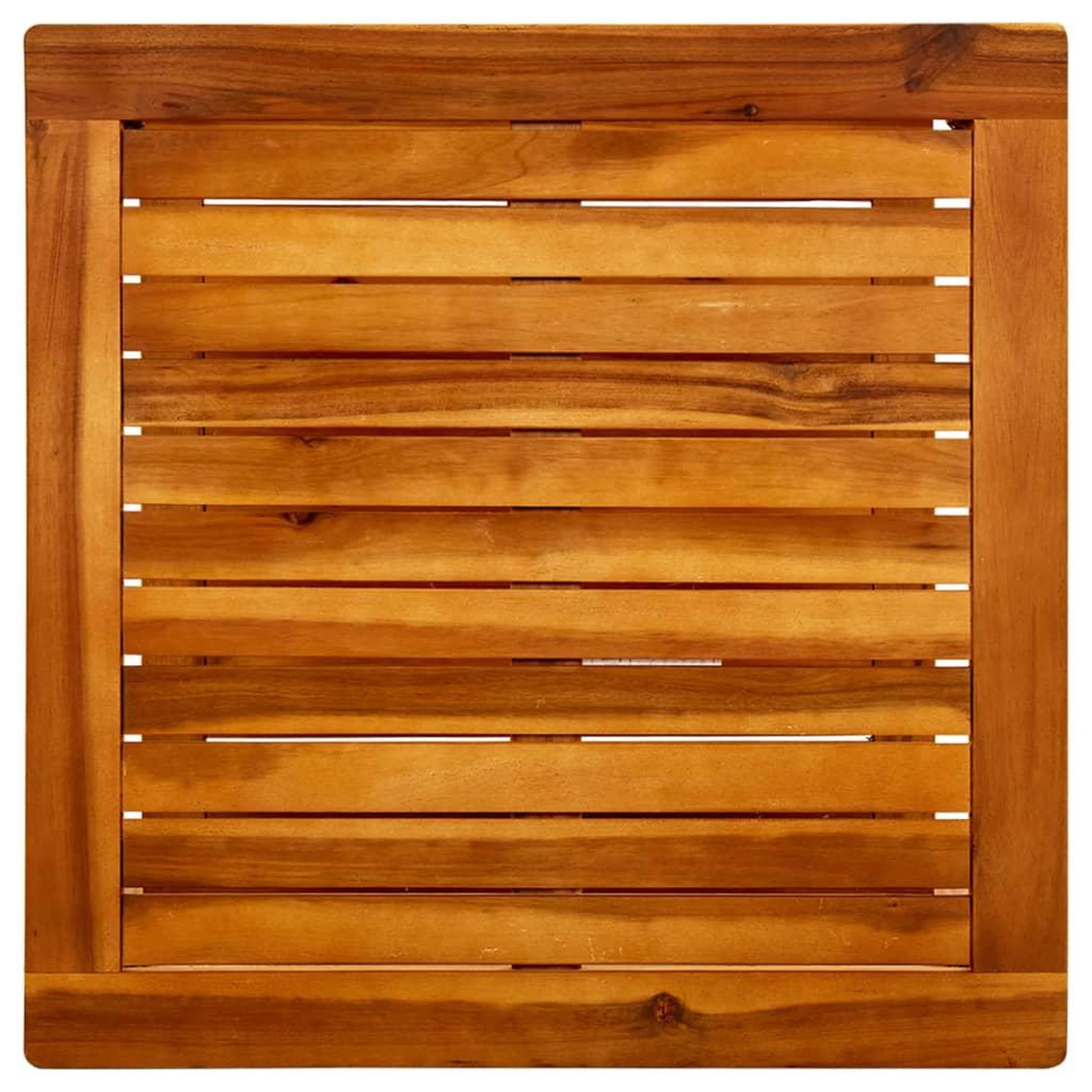 Voir la diapositive 4 : VIDAXL Table basse 60x60x45 cm Bois d'acacia solide