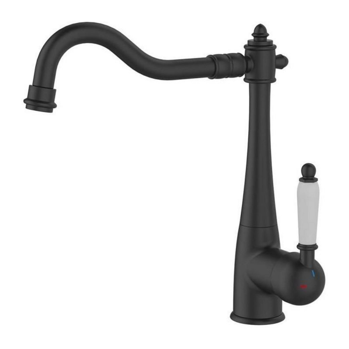 GENERIQUE Mitigeur de cuisine - EDOUARD ROUSSEAU - RETRO - Noir