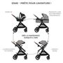 Voir la diapositive 2 : KINDERKRAFT Poussette Trio ESME