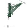 Voir la diapositive 5 : VIDAXL Parasol de jardin en porte-a-faux avec mat en acier vert
