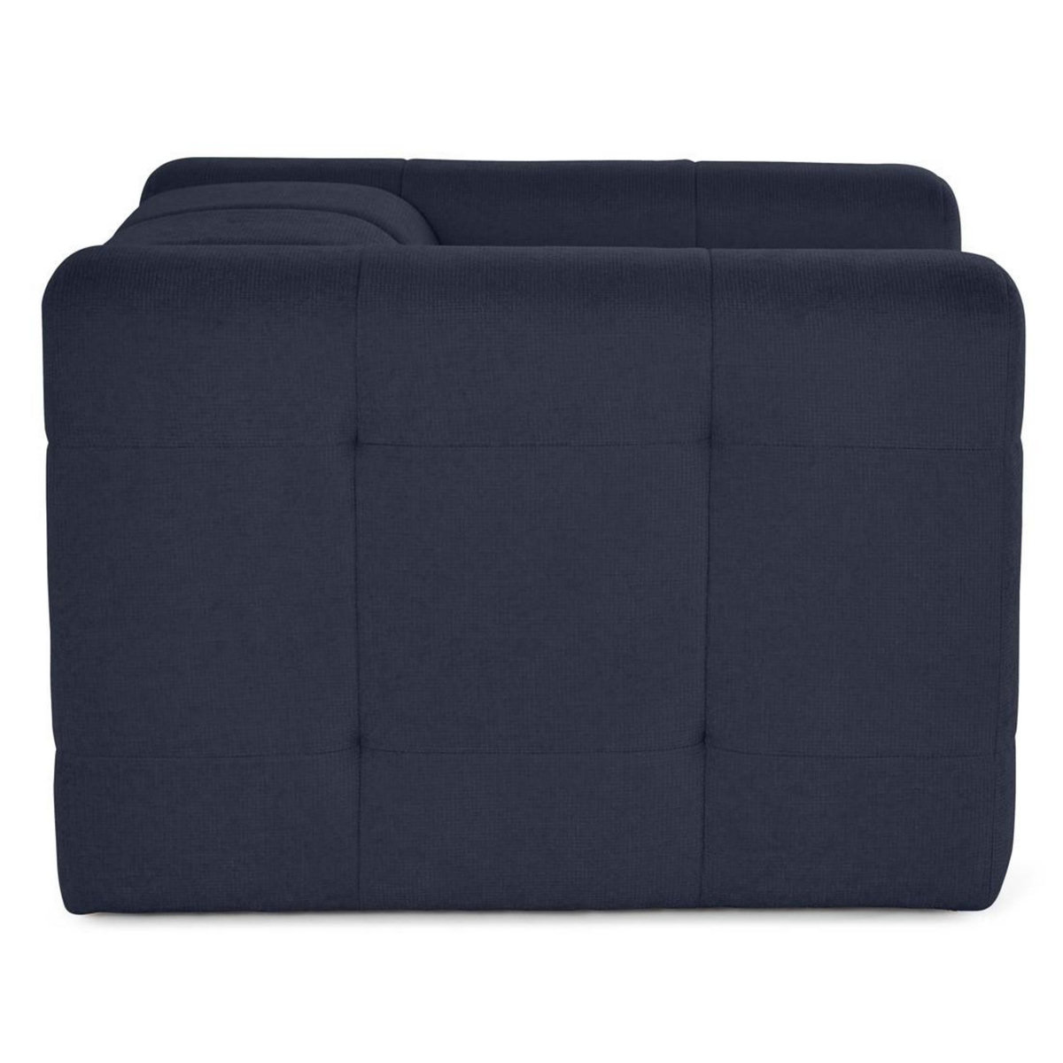 LISA DESIGN Suzano - fauteuil en tissu texturé