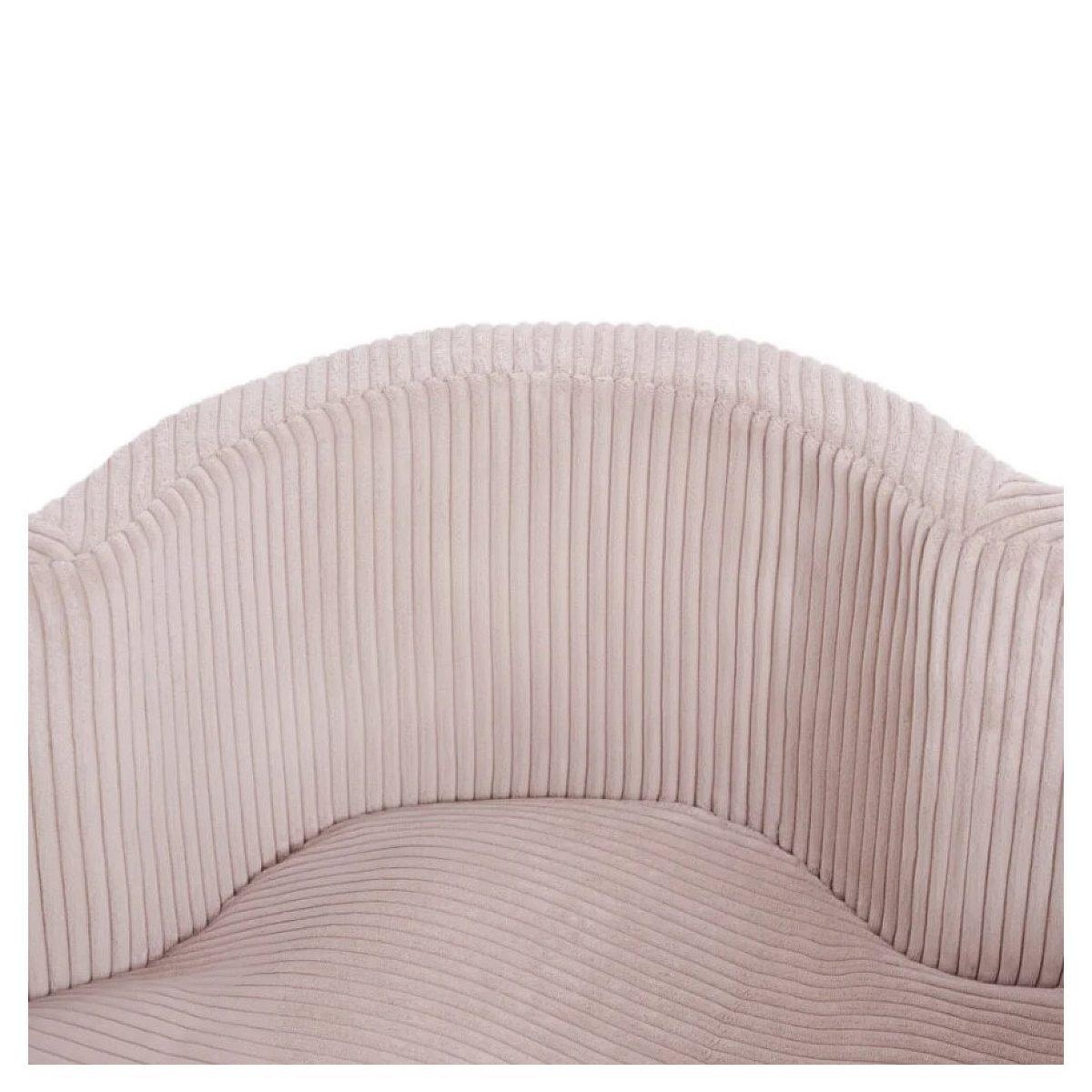 Voir la diapositive 3 : PLUSH NEST Piscine sèche 95x30 velours côtelé rose