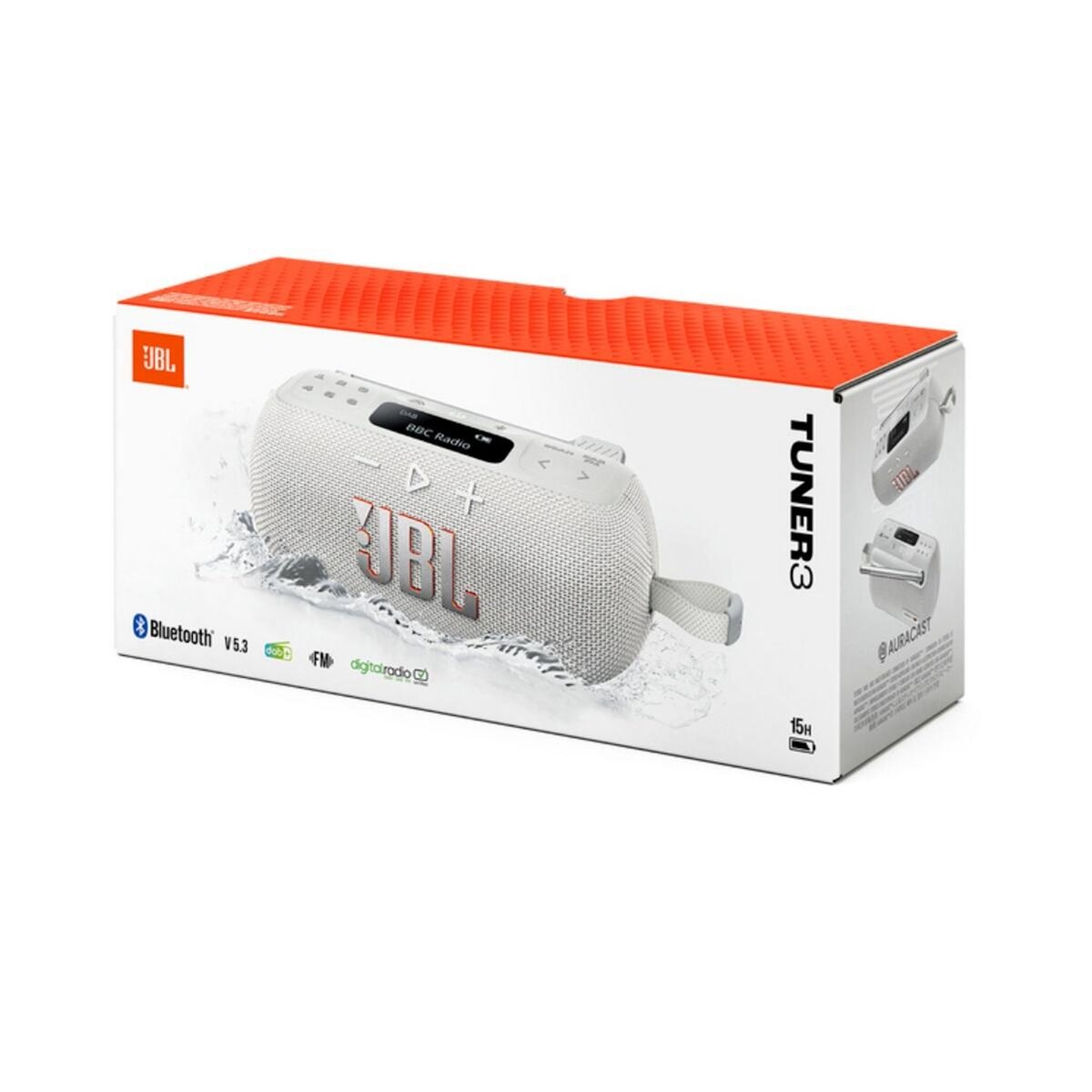 JBL Radio DAB Tuner 3 Blanc