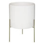 Voir la diapositive 1 : Paris Prix Cache-Pot sur Pied  Sublima  22cm Blanc