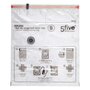 Voir la diapositive 2 : FIVE Housse de rangement sous-vide Taille S