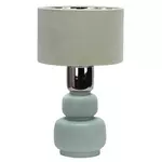 MARKET24 Lampe de bureau DKD Home Decor Céramique Vert 50 W (30 x 30 x 54 cm)