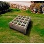 Voir la diapositive 2 : Habitat et Jardin Carré potager en bois  Tournesol  - 80 x 80 x 20 cm