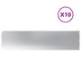 Voir la diapositive 2 : VIDAXL Bordures de pelouse 10 pcs 25x103 cm acier galvanise
