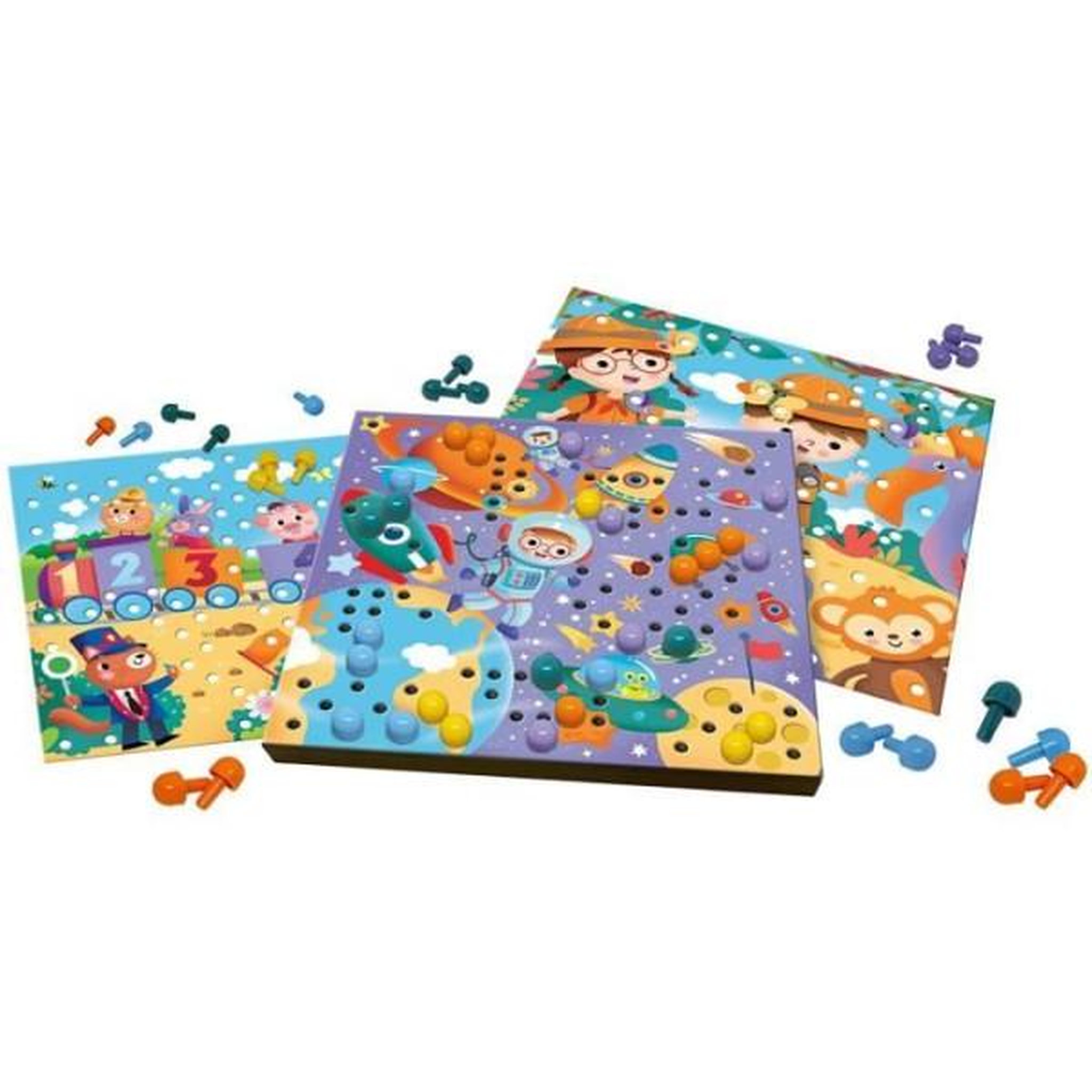 Voir la diapositive 3 : RAVENSBURGER Ravensburger - colorino ma premiere mosaique