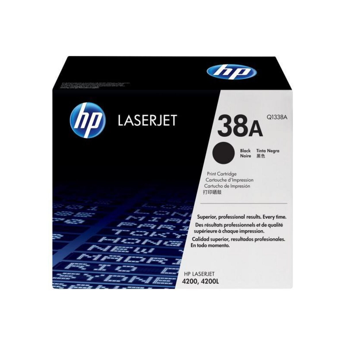 HP HP Cartridge No 38A HP38A HP 38A Black Schwarz (Q1338A)