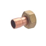 CENTRALE BRICO 1 raccord droit prisonnier 1/2 - 12 359 g-cl