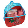 Voir la diapositive 8 : Sac maternelle rouge 3D Pyjamask