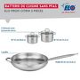 Voir la diapositive 2 : ELO Ensemble de 1 Poêle de cuisson 32 cm et 2 faitouts 12 et 14 cm Elo Profi Citrin
