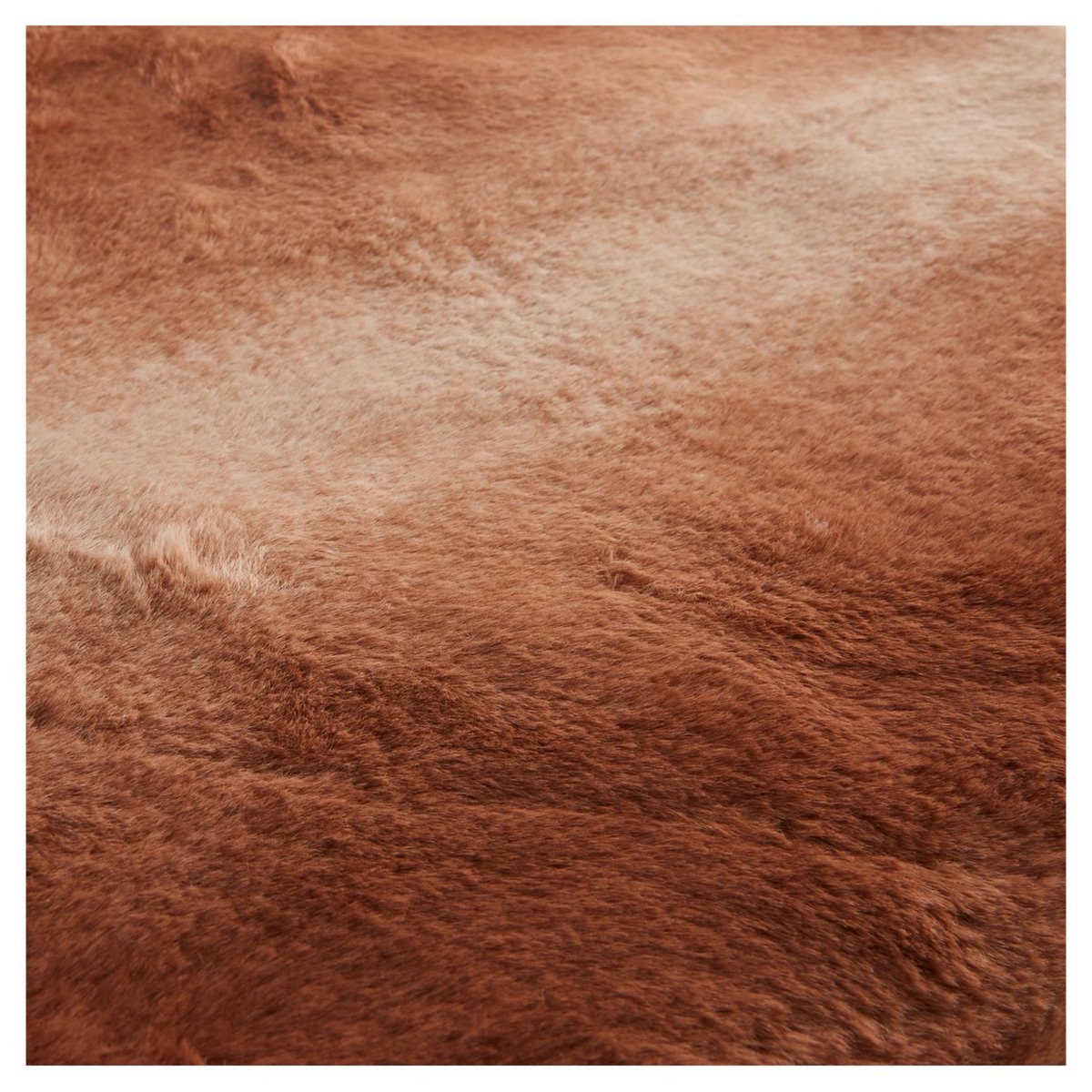 ACTUEL Plaid fantaisie effet fausse fourrure en polyester 500g/m² 