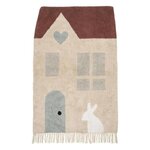 Atmosphera Kids Tapis Tufté Enfant  Campagne  100x150cm Naturel