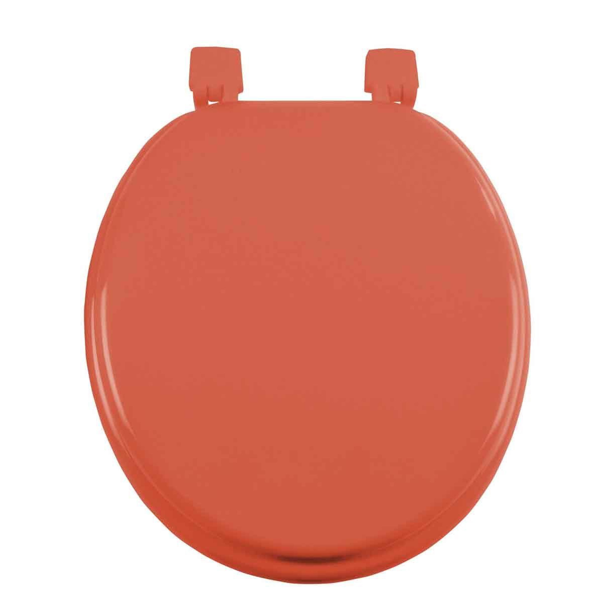 Douceur d'Intérieur Abattant wc uni  vitamine  47cm terracotta