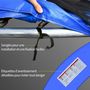 Voir la diapositive 6 : HOMCOM Couvre-ressort trampoline Ø 244 cm PVC PE haute densité rembourrage 15 mm multicolore