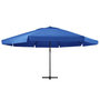 Voir la diapositive 2 : VIDAXL Parasol de jardin avec mat en aluminium 500 cm bleu azure