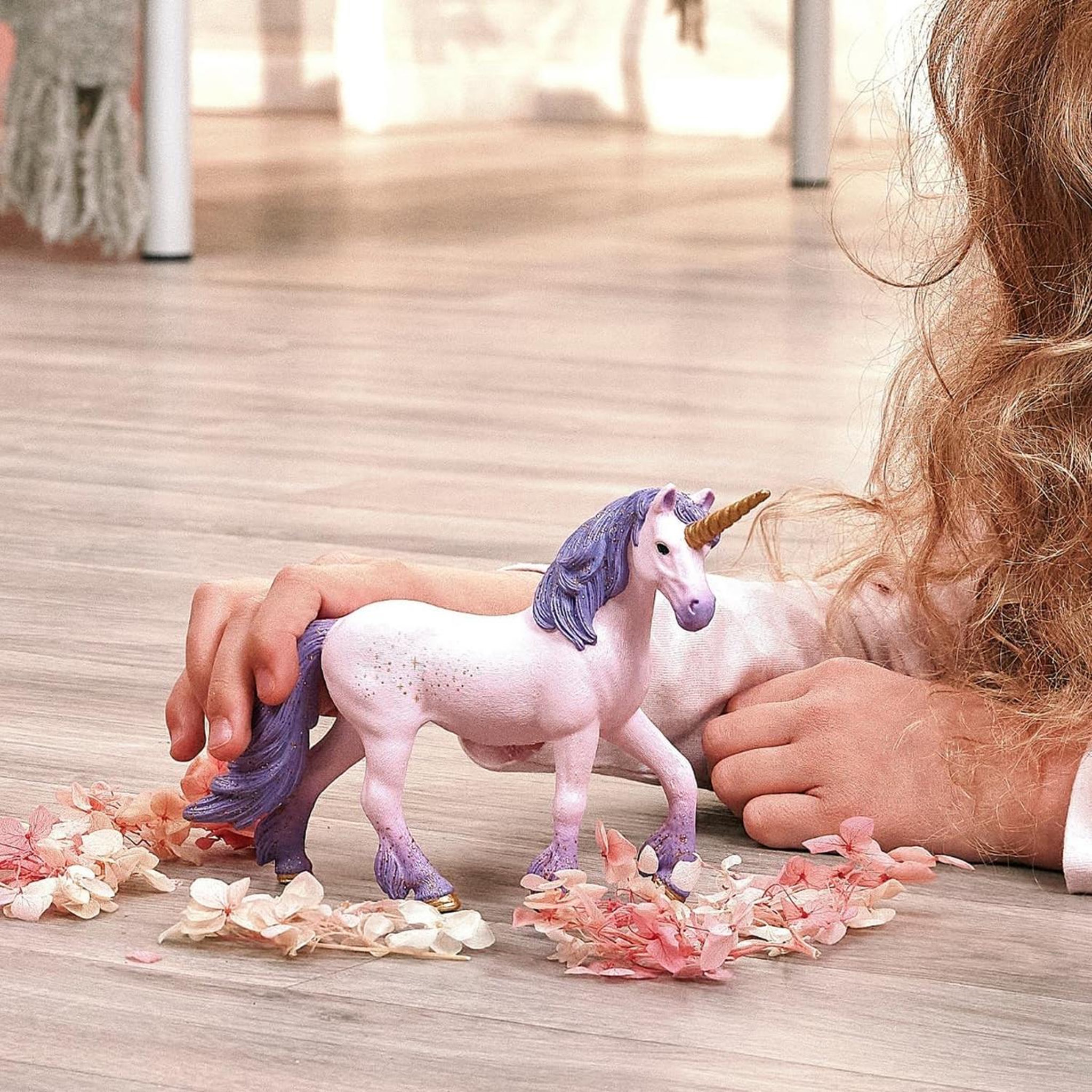 Voir la diapositive 6 : Schleich Figurine Jument Licorne Seraphina, Schleich 70892 Bayala