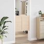 Voir la diapositive 3 : VIDAXL Portes battantes a persiennes 1paire 80 x 80 cm bois massif Pin