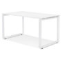 Voir la diapositive 4 : Paris Prix Bureau Design  Abigano  120cm Blanc