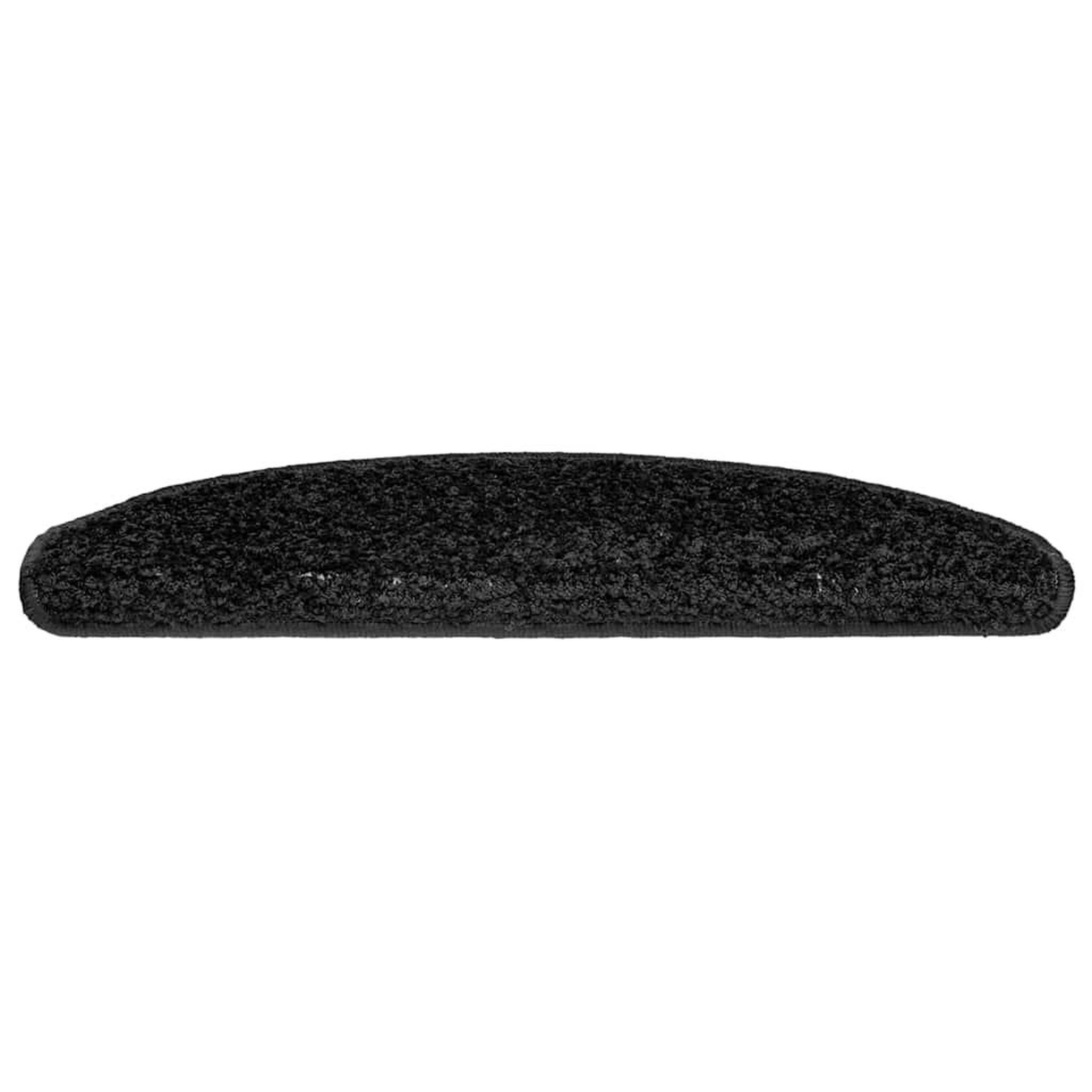 Voir la diapositive 3 : VIDAXL Tapis d'escalier 20 pcs noir 65x21x4 cm
