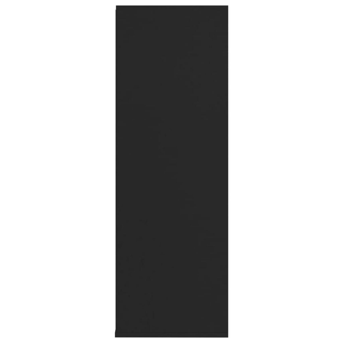 VIDAXL Etagere a chaussures Noir 54x34x100,5 cm Bois d'ingenierie