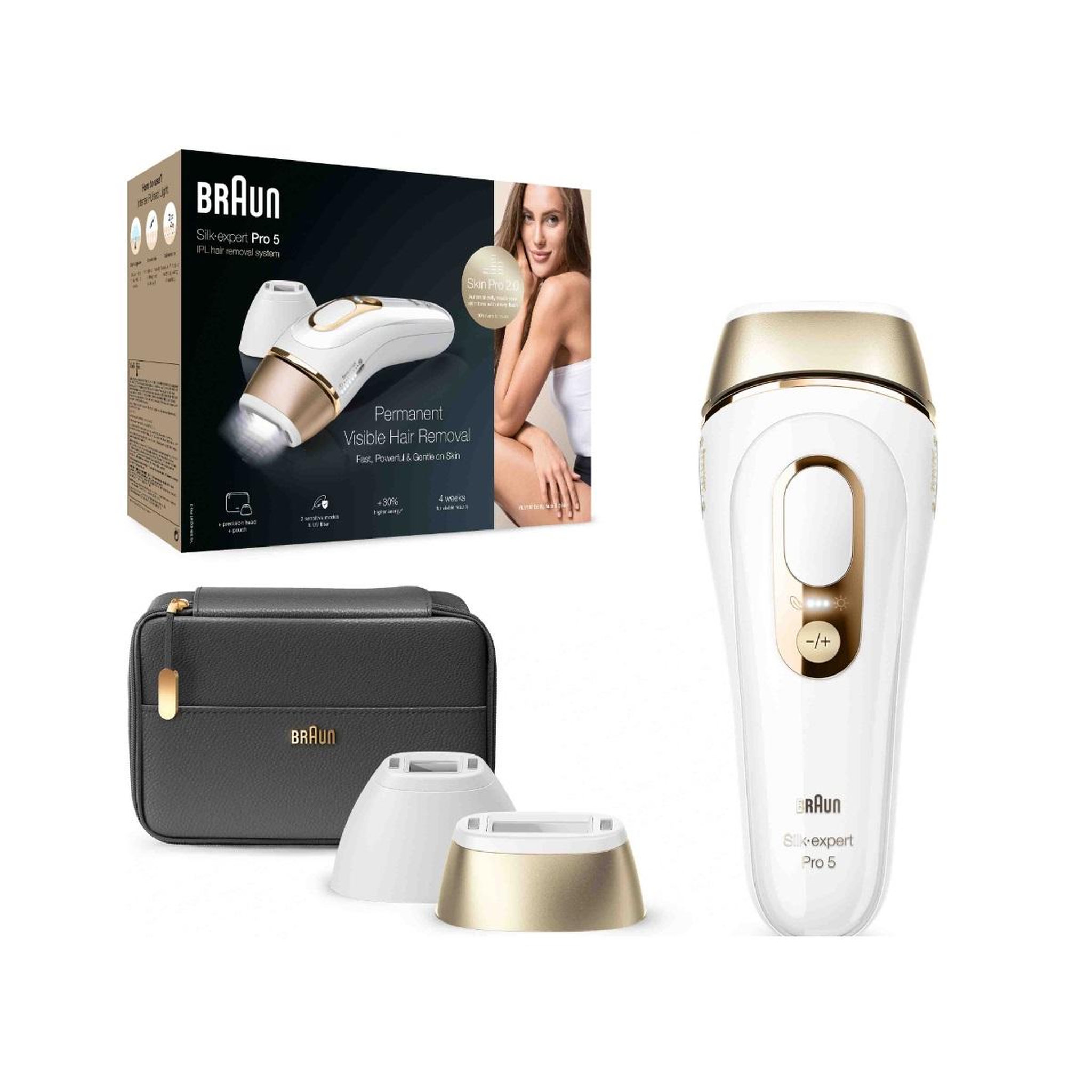 Voir la diapositive 2 : BRAUN Epilateur lumière pulsée - PL5140