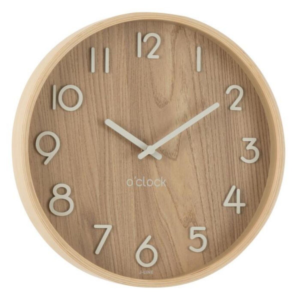 Paris Prix Horloge Murale en Bois  Marion  30cm Naturel