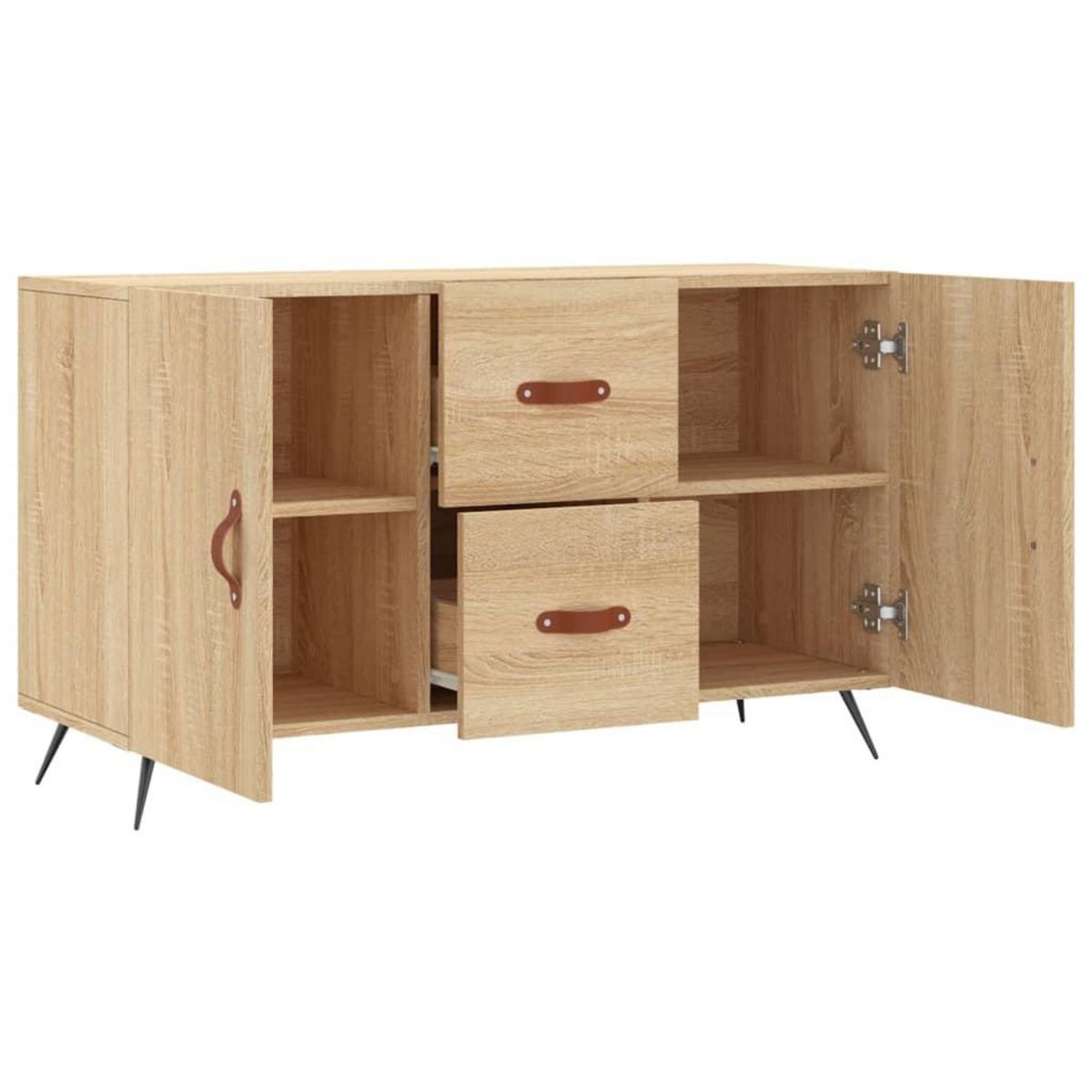 VIDAXL Buffet chene sonoma 100x36x60 cm bois d'ingenierie