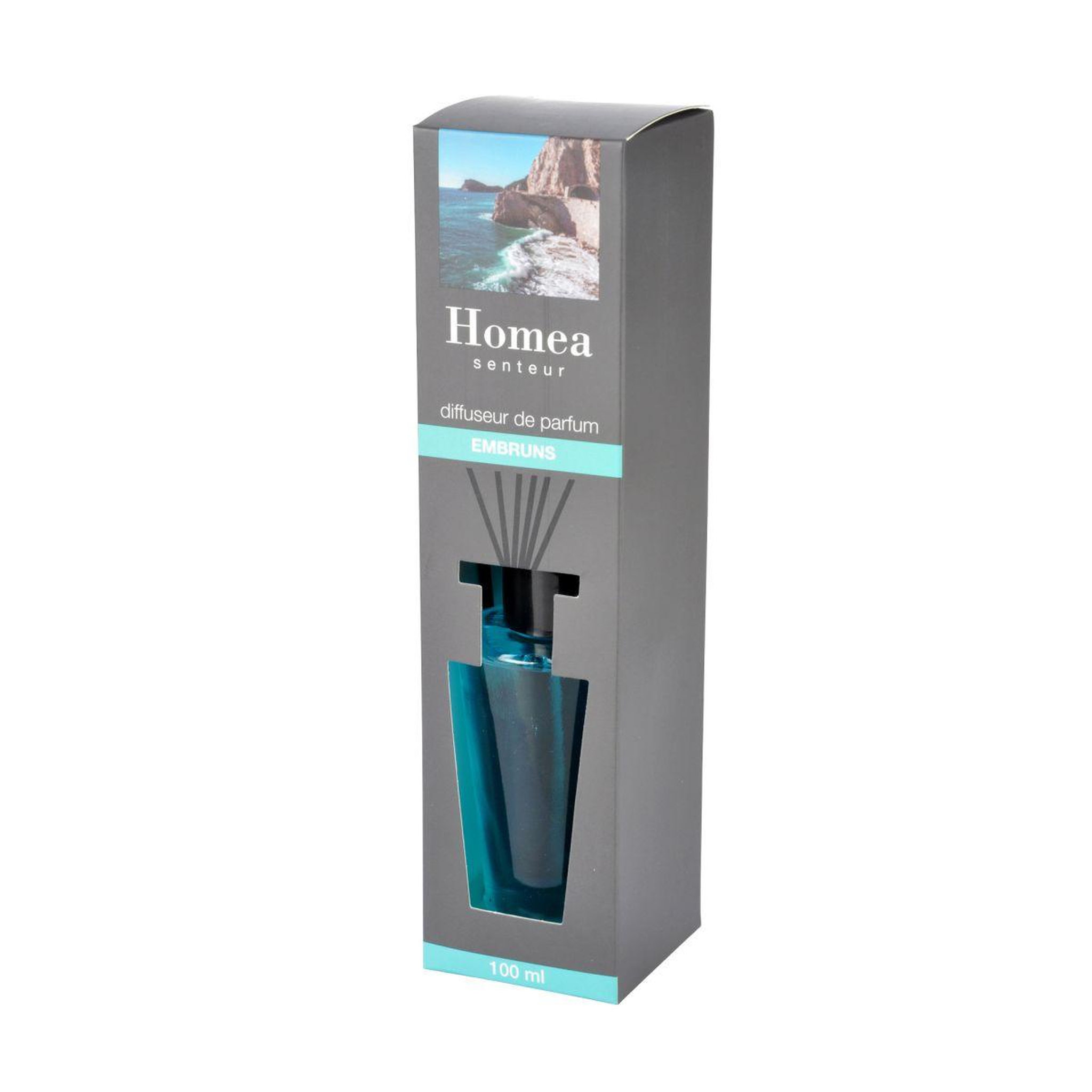 Voir la diapositive 2 : HOMEA Diffuseur de Parfum  Cône  100ml Embruns