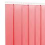 Voir la diapositive 3 : VIDAXL Rideau de porte rouge 200 mmx1,6 mm 50 m PVC
