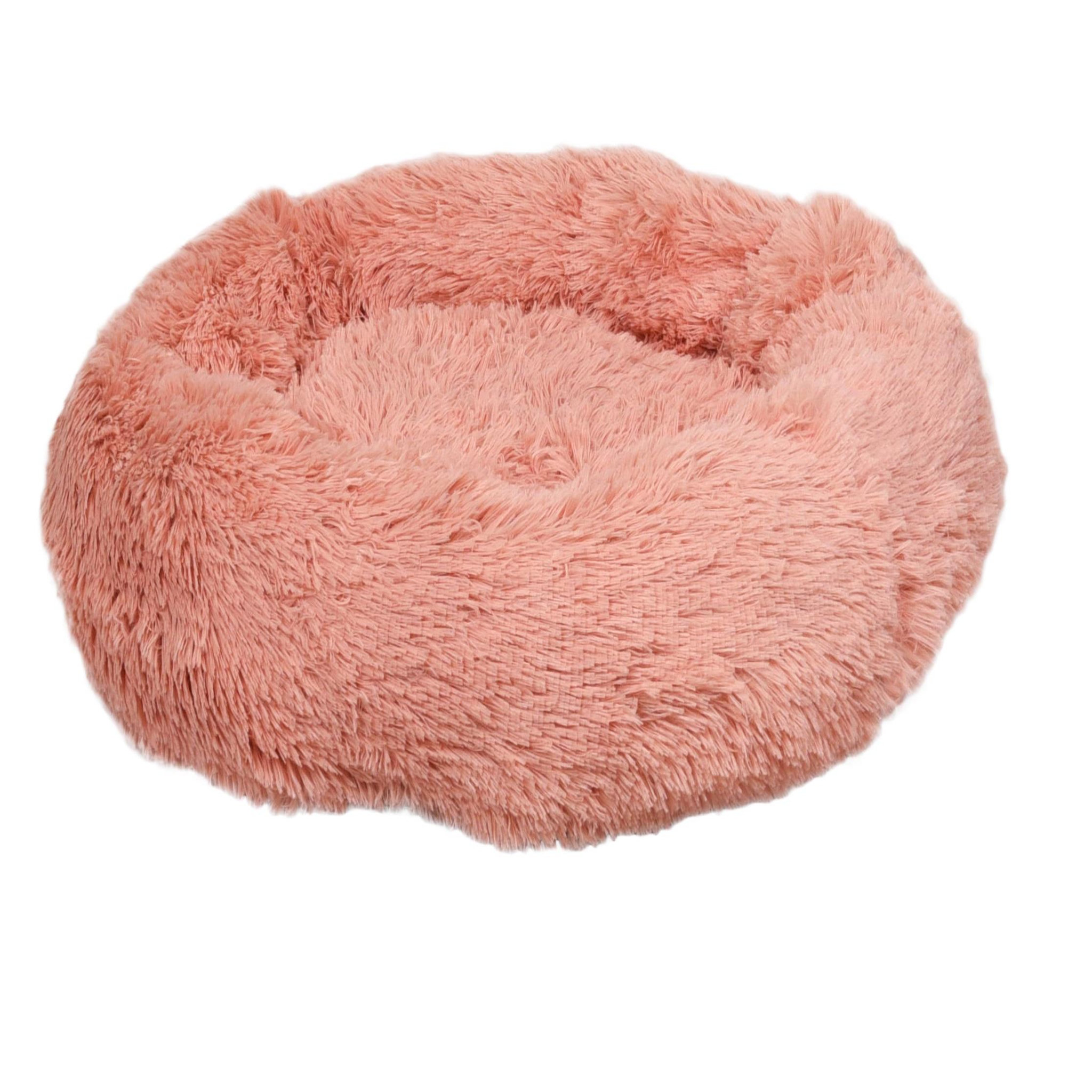 Eden Panier rond ultra doux krem. Coloris disponibles : Gris, Beige, Violet, Marron, Bleu, Rose, Jaune, Noir, Blanc