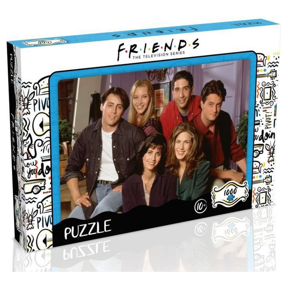  WINNING MOVES Puzzle 1000 pièces Friends Appartement