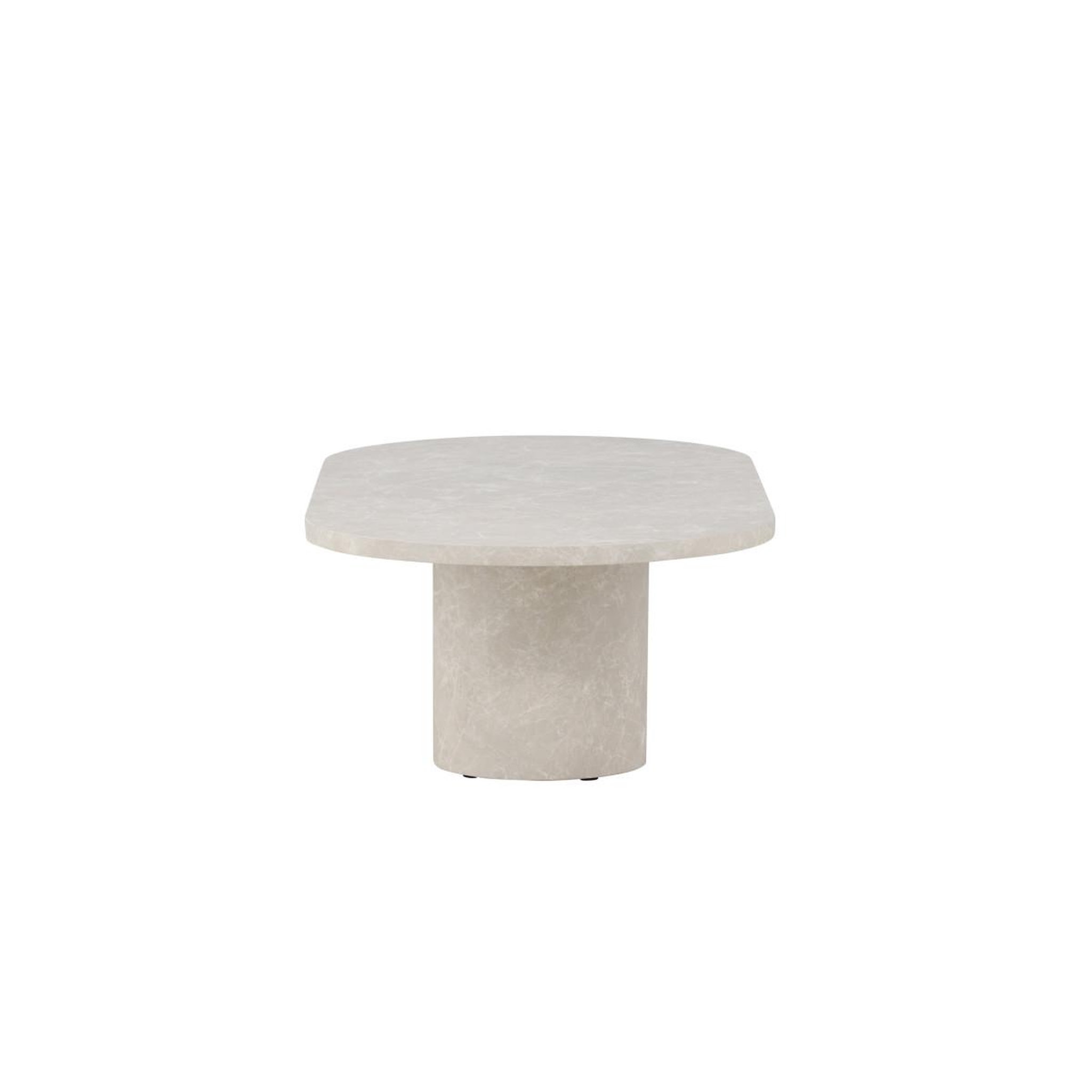 Voir la diapositive 2 : Paris Prix Table basse effet marbre  narvik  120cm beige