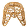 Voir la diapositive 2 : Paris Prix Tabouret Design en Rotin  Léa  44cm Naturel