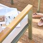 Voir la diapositive 5 : SWEEEK Salon de jardin Casoria, aluminium et polywood 4 places, 1 canapé, 2 fauteuils, 1 table basse