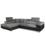 Paris Prix Canapé Convertible d'Angle Gauche  Toms  275cm Gris