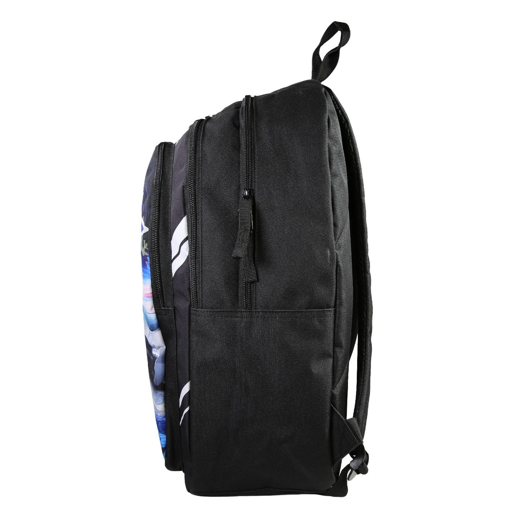 Voir la diapositive 3 : Bagtrotter Sac à Dos Scolaire Primaire Fast And Furious Noir - 2 Compartiments - Bagtrotter