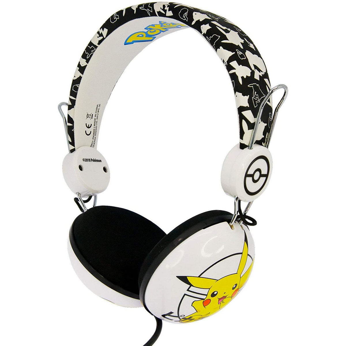 Casque Audio filaire Pokémon Pikachu