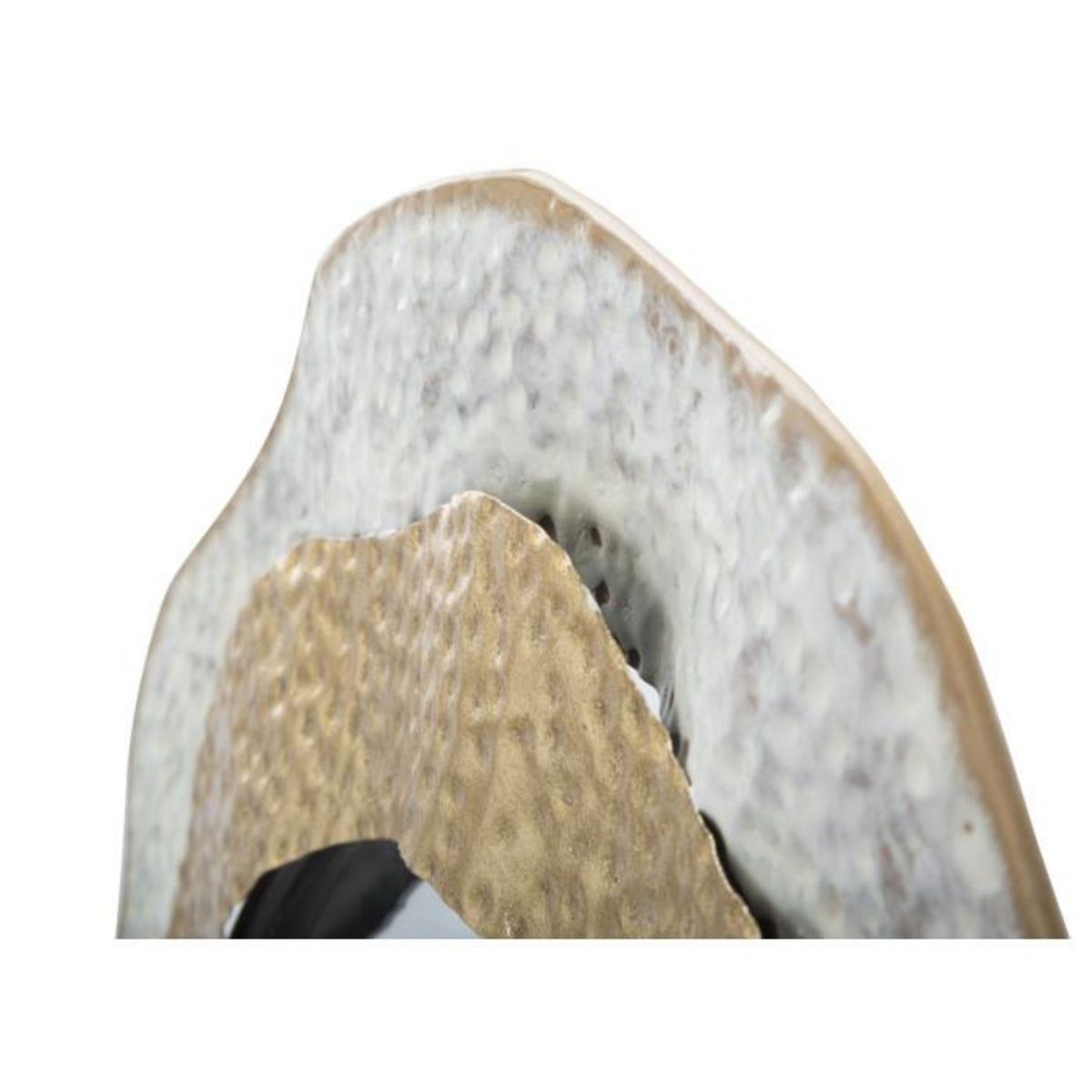 Paris Prix Miroir Mural Design  Shai  54cm Crème & Or