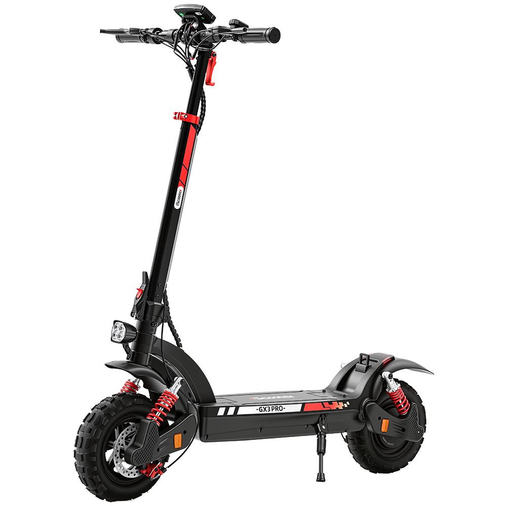 ISCOOTER iScooter GX3Pro 11  Trottinette électrique 48 V 17,5 Ah, suspension complète, tout-terrain, longue portée, noir