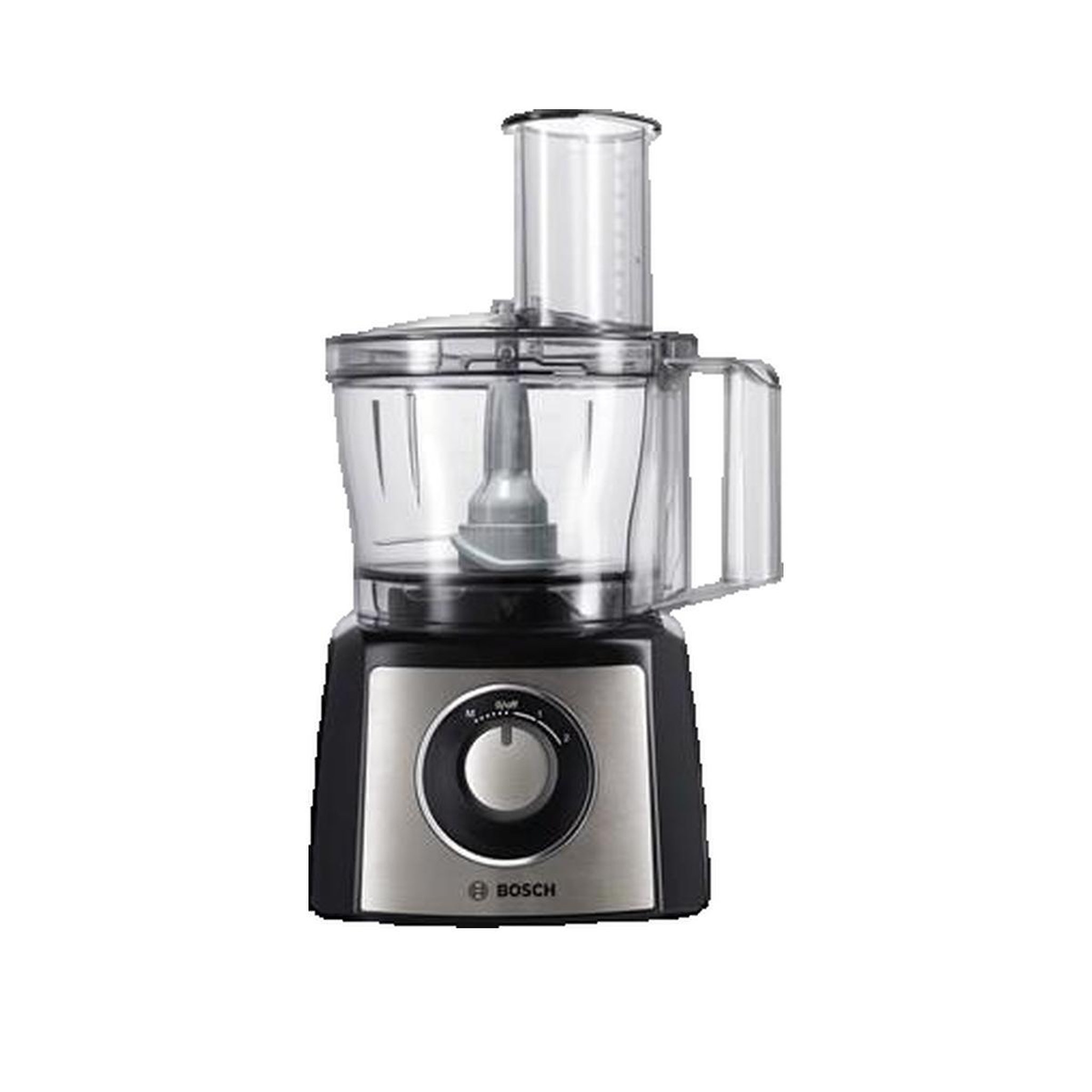 Voir la diapositive 3 : BOSCH Robot multifonction Bosch MCM3401M 800 watts noir et acier inoxydable
