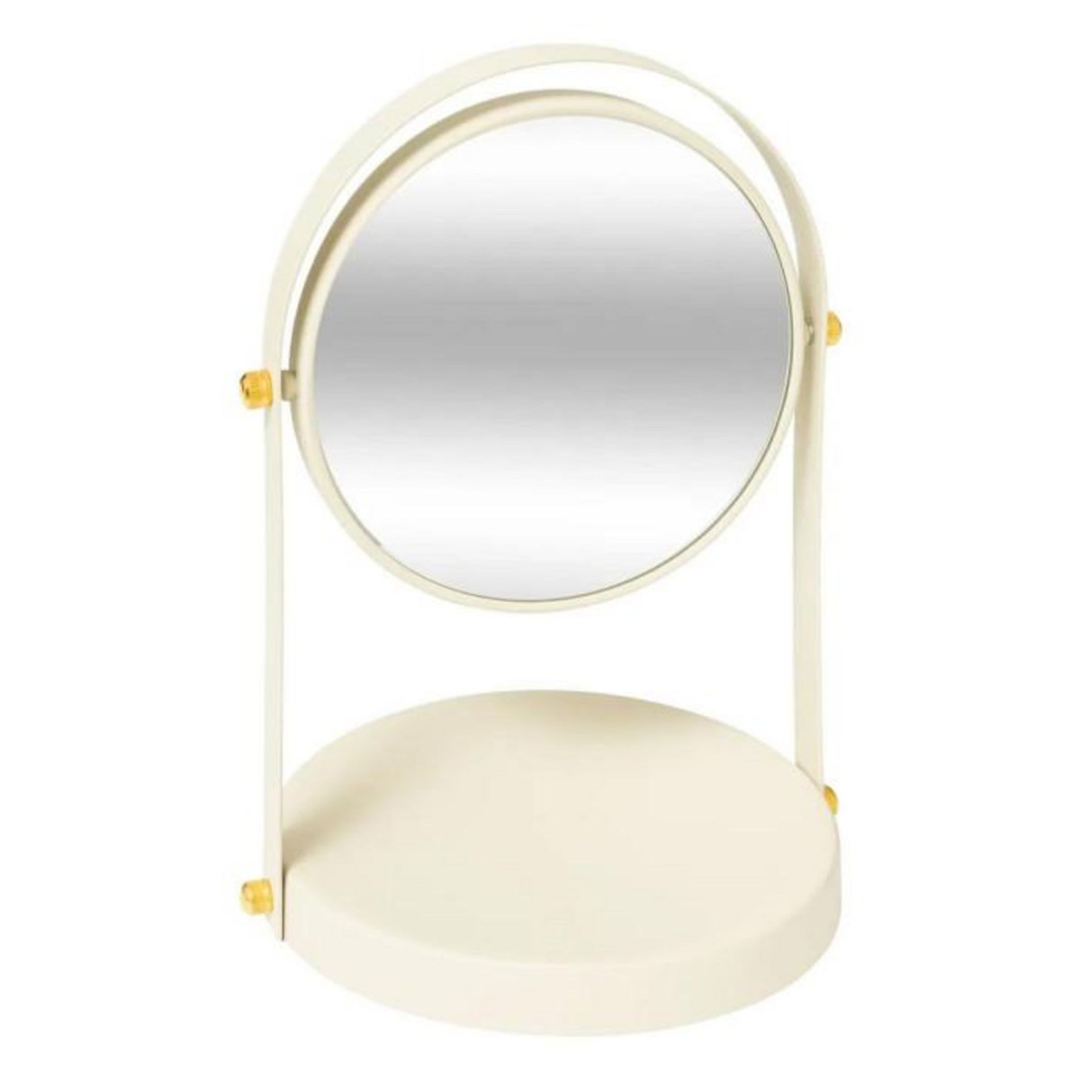 FIVE Miroir Pivotant Grossissant  Duo  26cm Ivoire