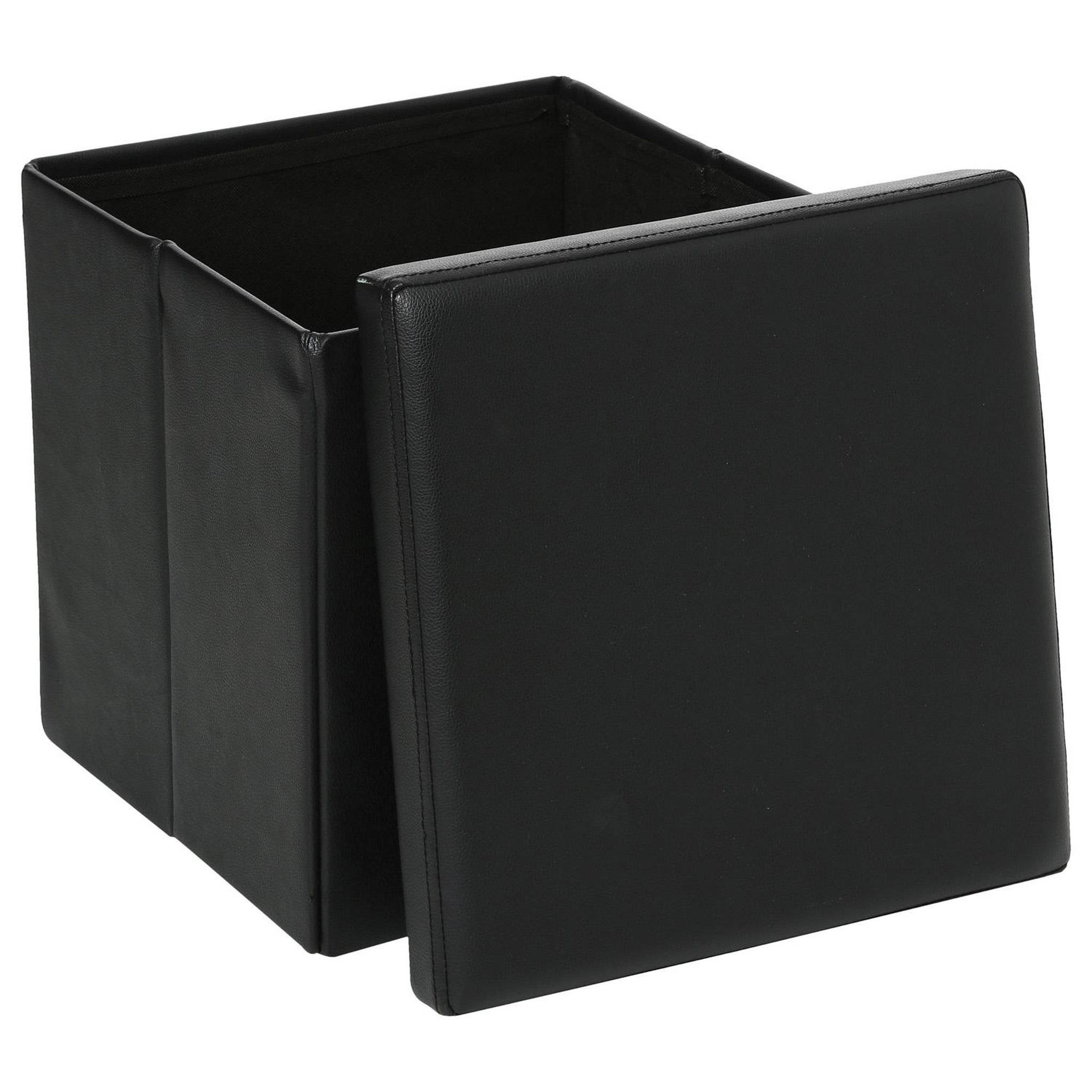 Voir la diapositive 3 : ATMOSPHERA Pouf carré pliant - pvc