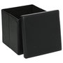 Voir la diapositive 3 : ATMOSPHERA Pouf carré Pliant - PVC