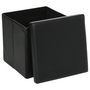 Voir la diapositive 3 : ATMOSPHERA Pouf carré Pliant - PVC
