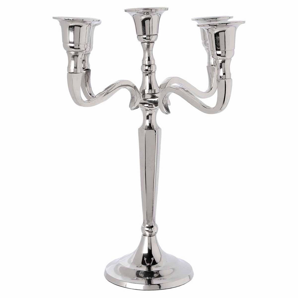 ATMOSPHERA Bougeoir 5 Têtes en métal - H. 27 cm