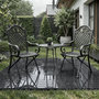 Voir la diapositive 5 : SOBUY Dalle Sol Modulaire Clic Noir 30.5x30.5x2cm SDA14-HG