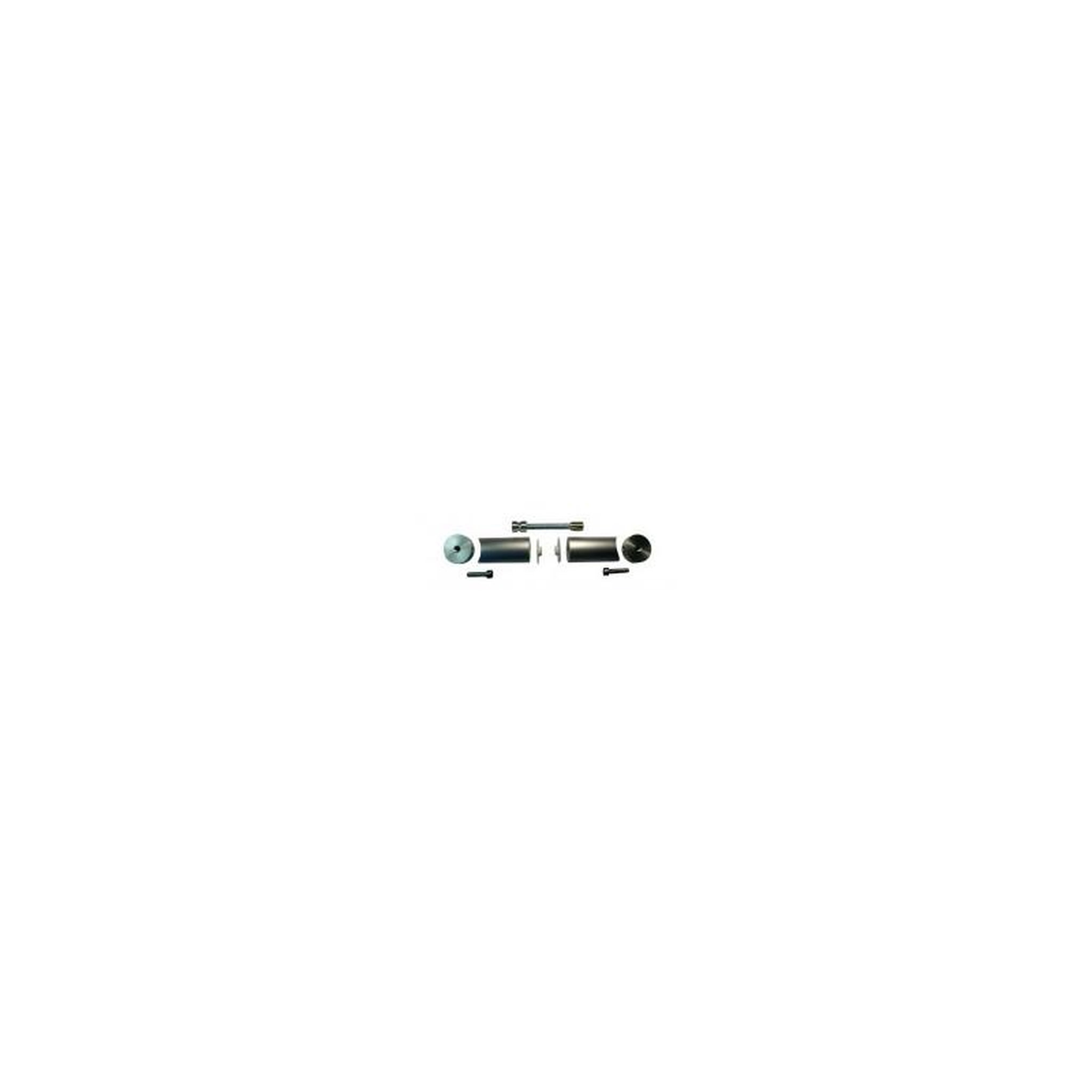 Voir la diapositive 2 : DUVAL Kit de montage inox sur mesure simple traversant droit DUVAL 22 0720 5517